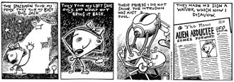 Alien Abduction comic