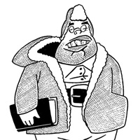 Challenged reader comic